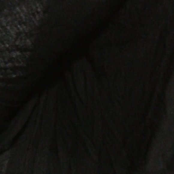 REITMANS | large | Sheer Black Knit Poncho / Shawl With Sleeves | GUC - Picture 15 of 16